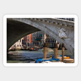 Under the Rialto Bridge Sticker